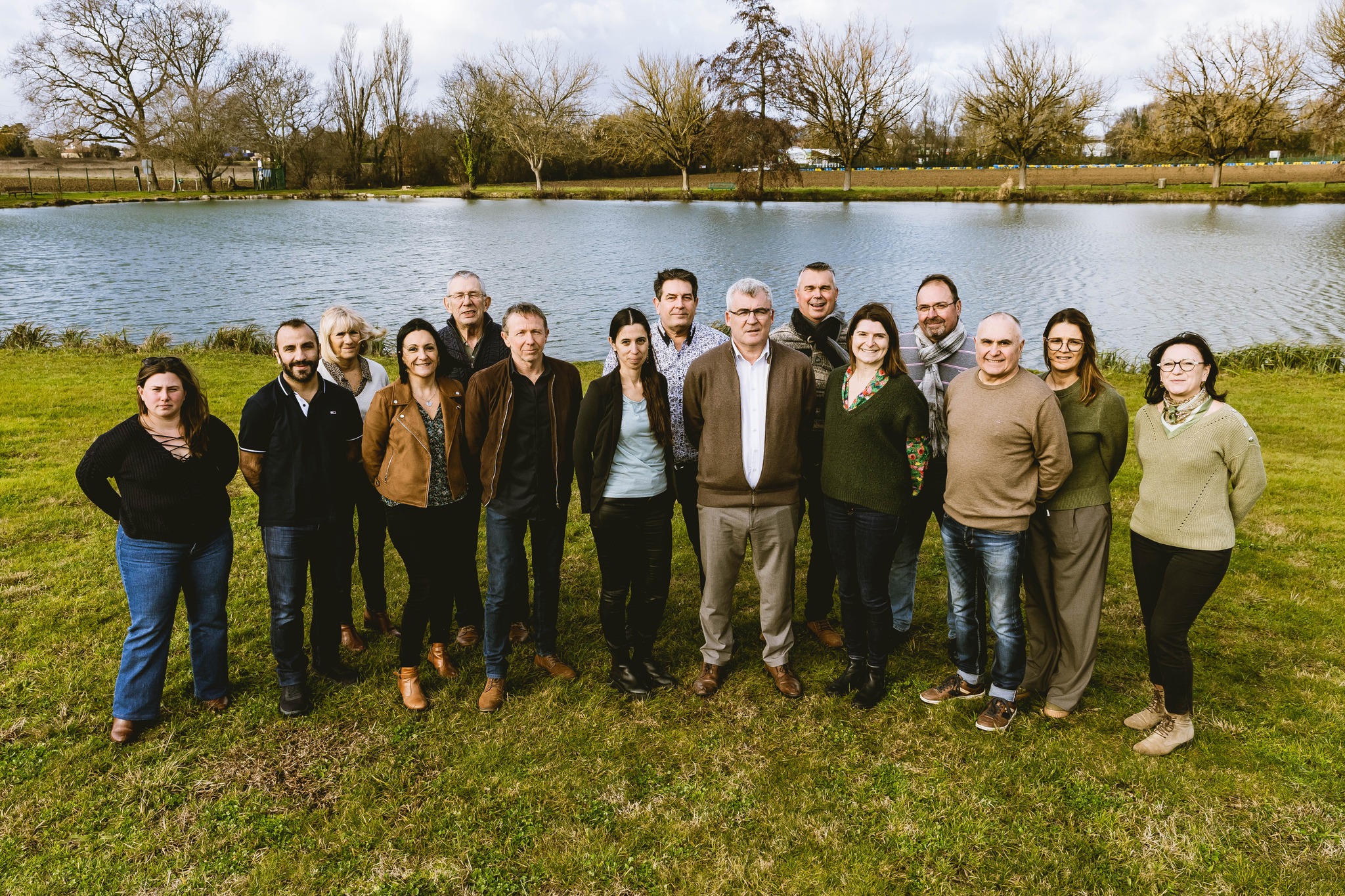 Photo de groupe de l'équipe municipale d'énergie pour notre territoire